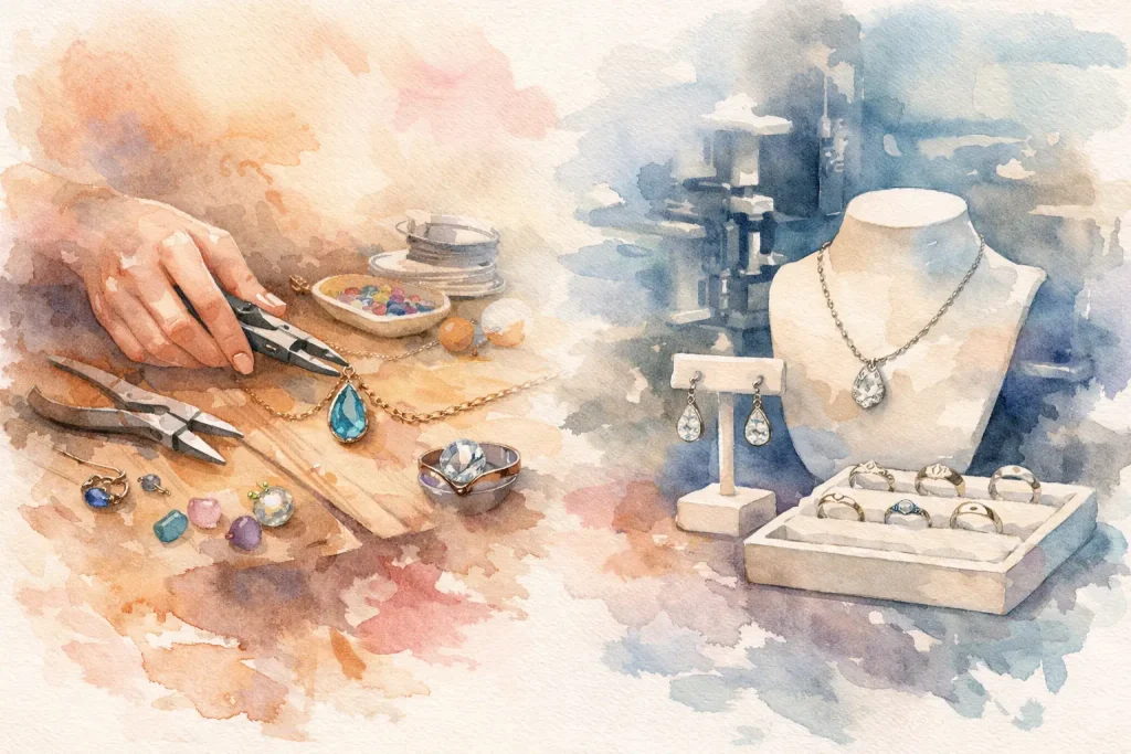 Handmade Jewelry vs Mass Produced: Which Lasts?